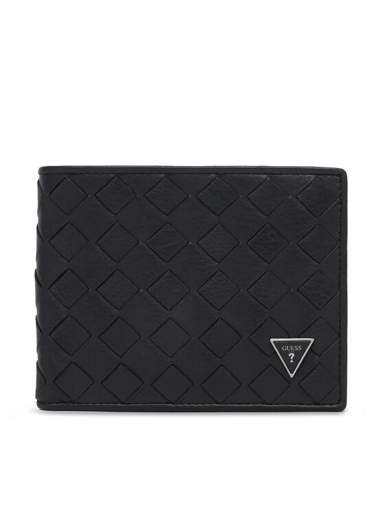 Guess Portfel SMTONA LEA20 Czarny