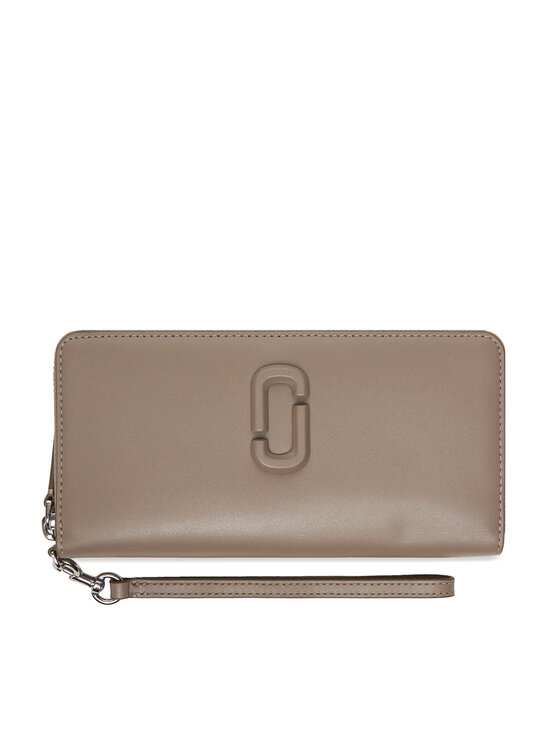 Marc Jacobs Portfel The Covered J Marc Continental 2P4SMP013S02 Szary