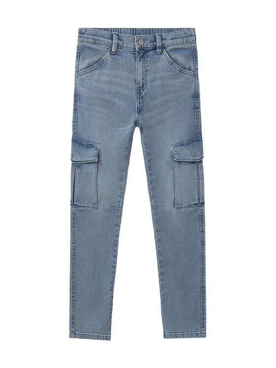 Mayoral Jeansy 6531 Niebieski Regular Fit