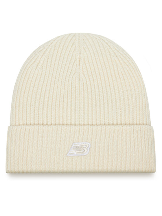 New Balance Czapka Winter Watchman Beanie Patch V3.0 LAH53008PEF Beżowy