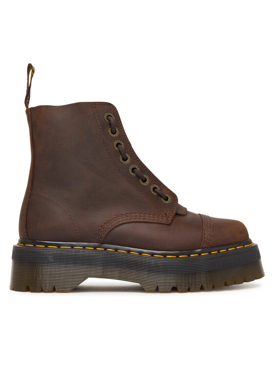 Dr. Martens Glany Crazy Horse DM40910200 Brązowy