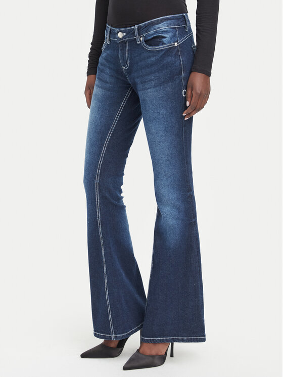 Juicy Couture Jeansy JCDJE126974 Szary Bootcut Fit