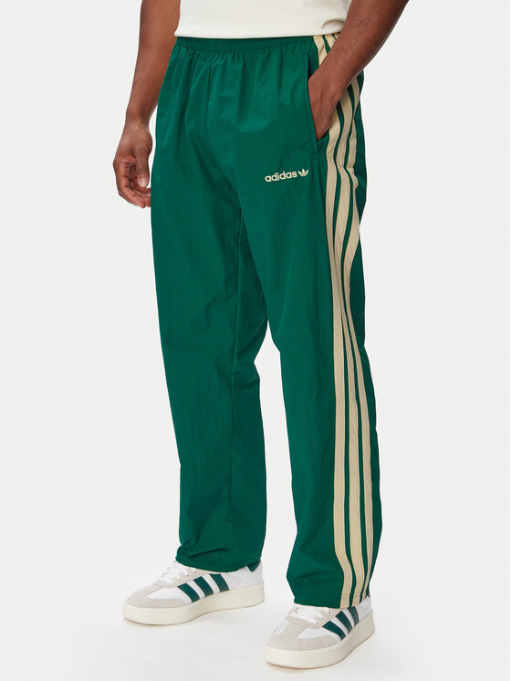 adidas Spodnie dresowe Cutline Track KW8022 Zielony Regular Fit