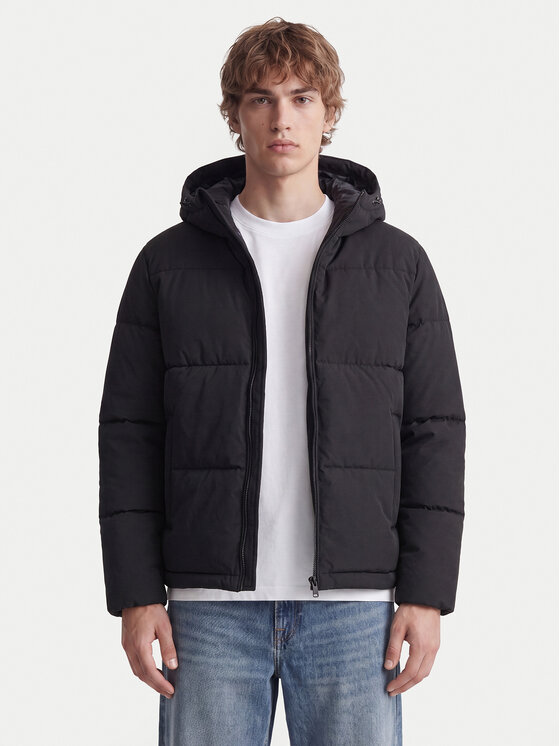 Jack & Jones Kurtka zimowa Galaxy 12303930 Czarny Regular Fit