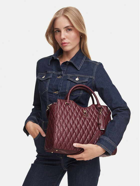 Guess Torebka Tamara HWGG23 23050 Brązowy ciemny