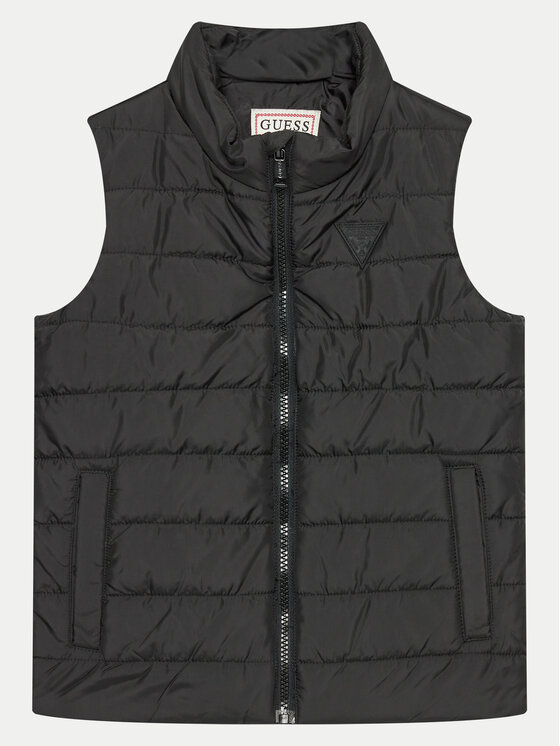 Guess Bezrękawnik H4YJ03 WCFM0 Czarny Regular Fit
