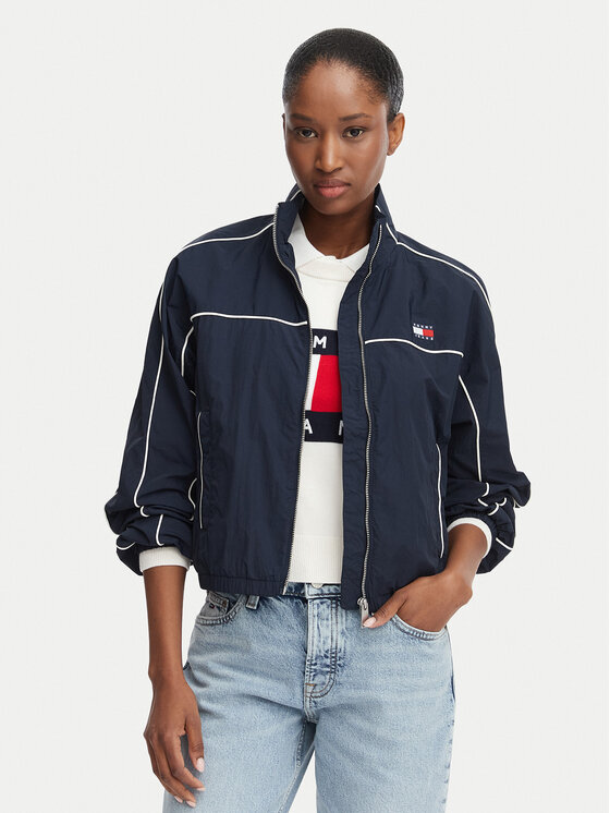 Tommy Jeans Kurtka przejściowa DW0DW22055 Granatowy Regular Fit