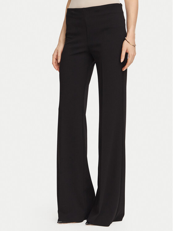 Rinascimento Spodnie palazzo CFC0130163003 Czarny Wide Leg