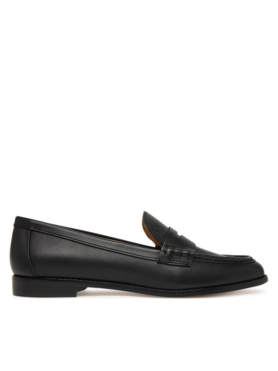 LAUREN RALPH LAUREN Mokasyny Wynnie  802P09042001 Czarny