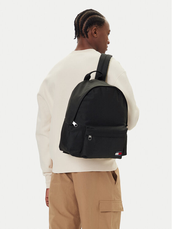 Tommy Jeans Plecak Tjm Ess Daily Dome Backpack AM0AM13726 Czarny