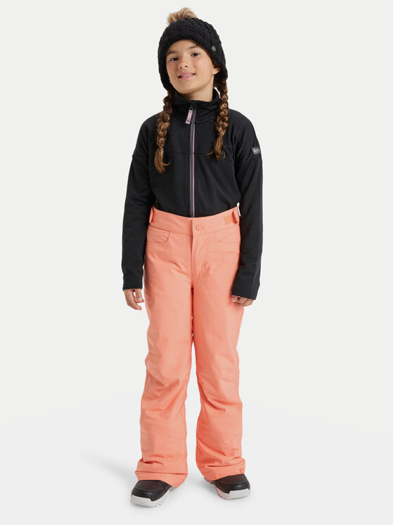 Roxy Spodnie snowboardowe Backyard ERGTP03059 Koralowy Regular Fit