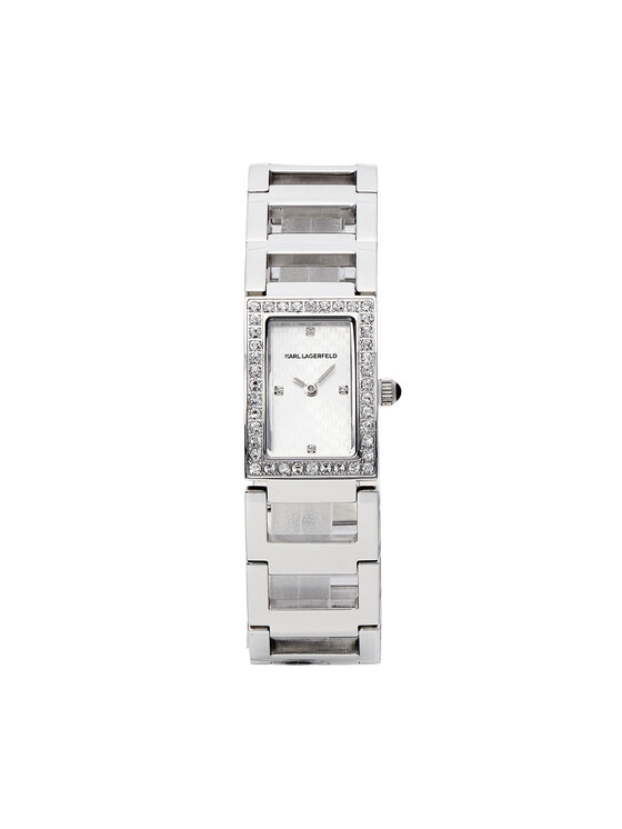 KARL LAGERFELD Zegarek R0553103504 Srebrny