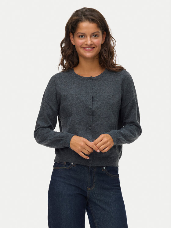 Vero Moda Kardigan Marina 10331831 Szary Regular Fit