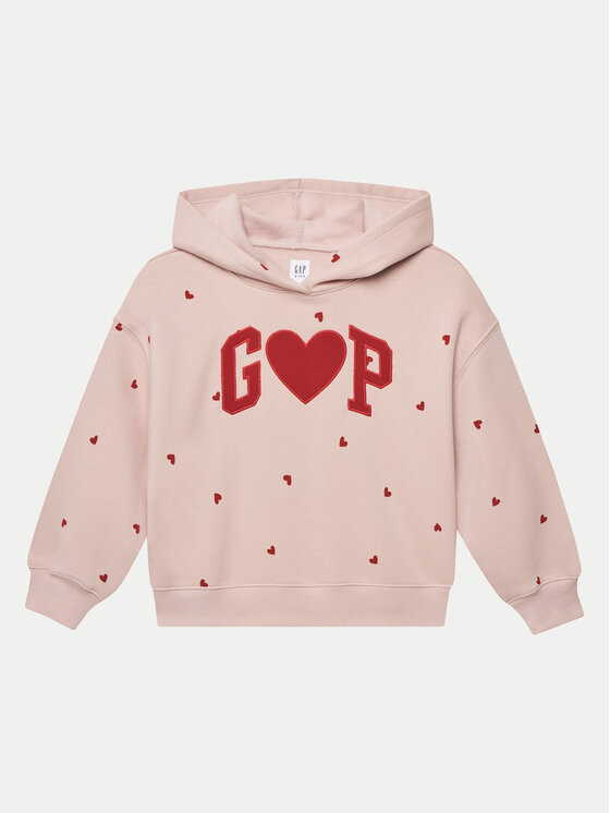 Gap Bluza 590866-00 Różowy Regular Fit