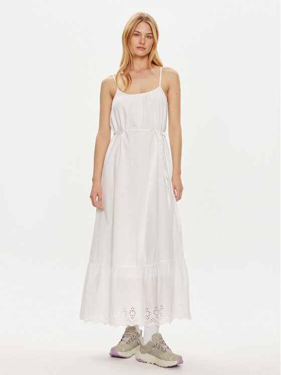 ONLY Sukienka letnia Lou 15313166 Biały Regular Fit