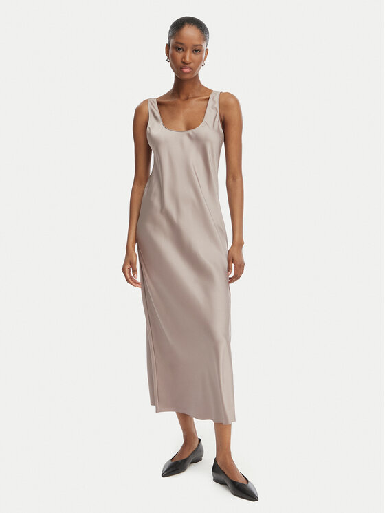 Calvin Klein Sukienka codzienna LV044F035G Różowy Regular Fit