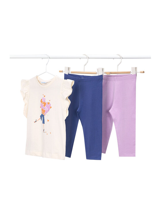 Mayoral Komplet dziecięcy 3729 Kolorowy Regular Fit