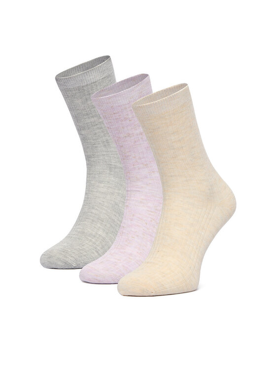 Nine West Skarpety krótkie CEO_BR_NW_25080_W_AW25 (3 PACK) Kolorowy