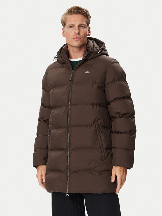 Gant Kurtka zimowa Active Cloud 7006661 Brązowy ciemny Regular Fit