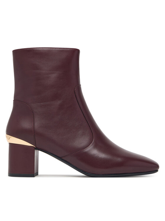 LOVE MOSCHINO Botki JA21085G0PIA0552 Bordowy
