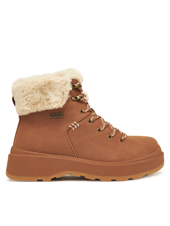 Skechers Trzewiki Park City 168087/CSNT Brązowy