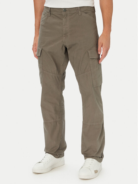 G-Star Raw Spodnie materiałowe Clean D28376-D388 Zielony jasny Regular Fit