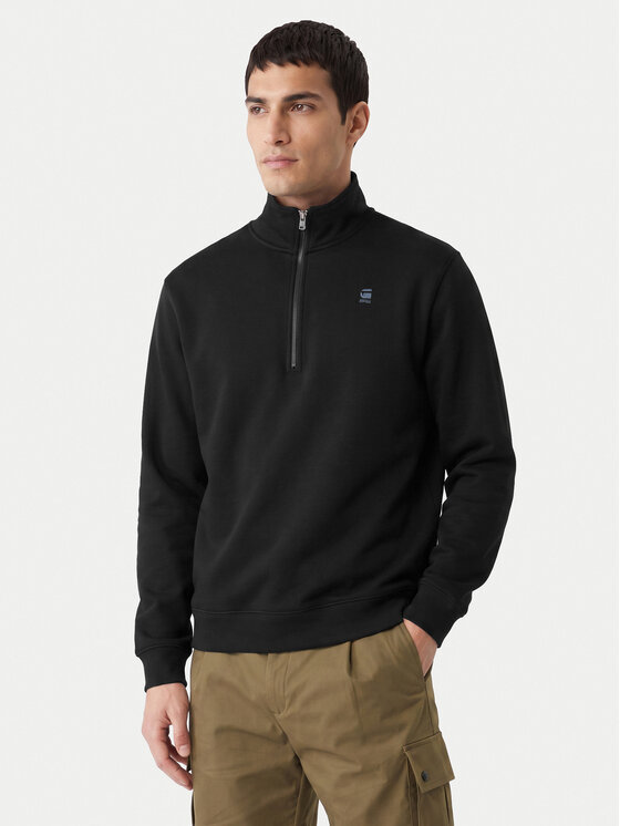 G-Star Raw Bluza Premium D26459 C235 Czarny Regular Fit