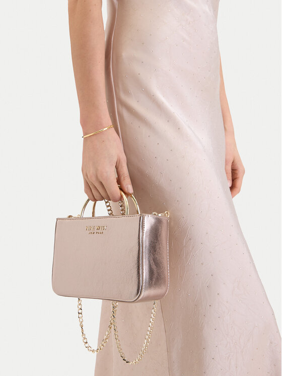 Nine West Torebka CEO-Astor Vibe-KY323-1 Różowe złoto