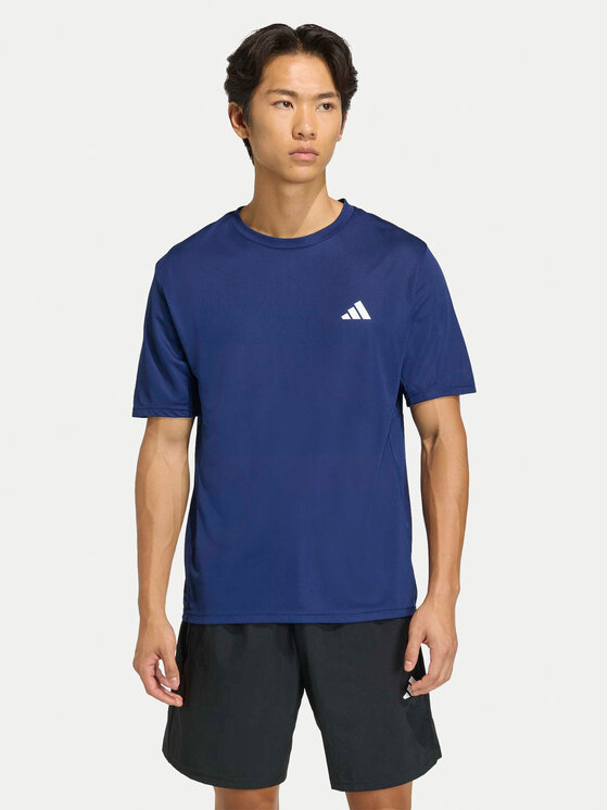 adidas Koszulka techniczna Workout Essentials Base KD5457 Granatowy Regular Fit