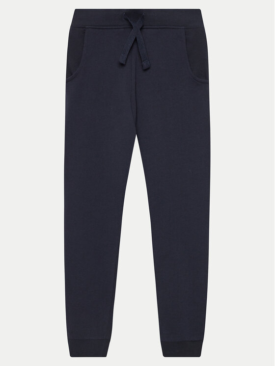 Guess Spodnie dresowe L93Q24 KAUG0 Granatowy Relaxed Fit