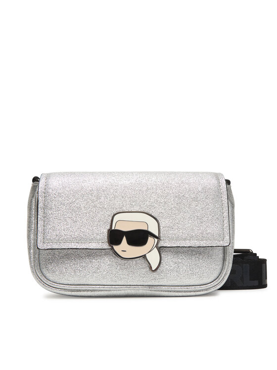 Karl Lagerfeld Kids Torebka This Is St Tropez D3 Z31218 Srebrny
