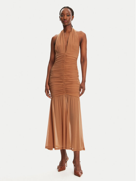 Bardot Sukienka koktajlowa Sephera 59872DB Brązowy Regular Fit