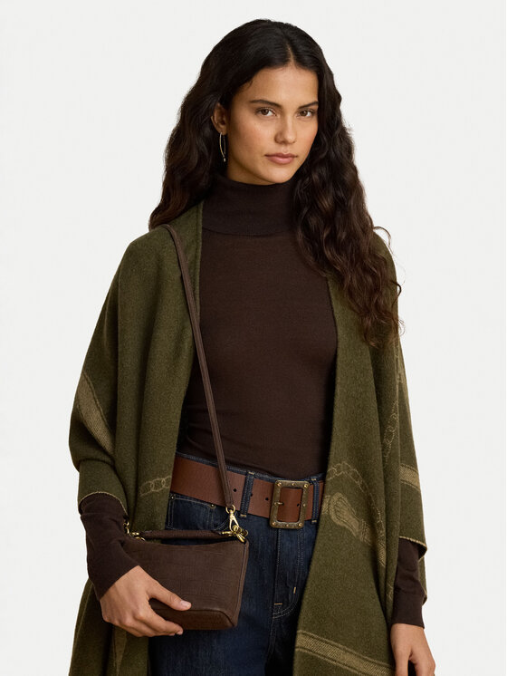 LAUREN RALPH LAUREN Torebka 431P18451003 Brązowy ciemny