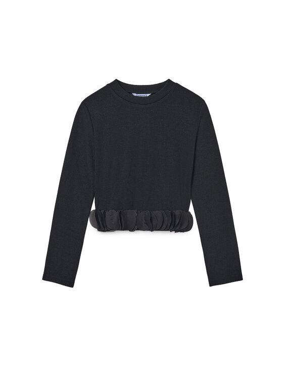 Mayoral Bluzka 7030 Czarny Regular Fit