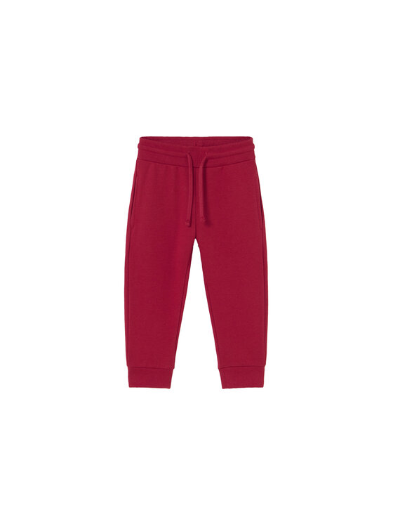Mayoral Spodnie dresowe 704 Czerwony Regular Fit