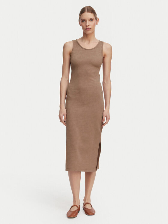 Roxy Sukienka codzienna Good Keepsake ERJKD03442 Zielony Regular Fit