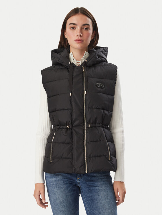 Liu Jo Sport Bezrękawnik TF6120 TS62A Czarny Regular Fit