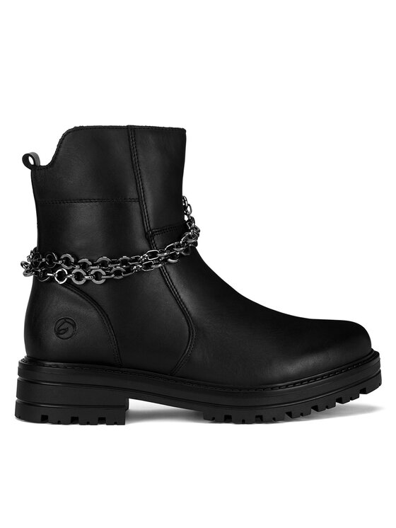 Remonte Botki D2285-00 Czarny