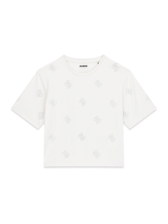 Guess T-Shirt J6GI35 I3Z14 Biały Relaxed Fit