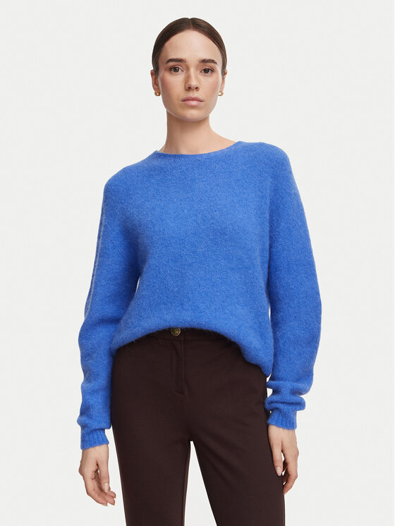 Marella Sweter Giunco 2623366322 Niebieski Loose Fit