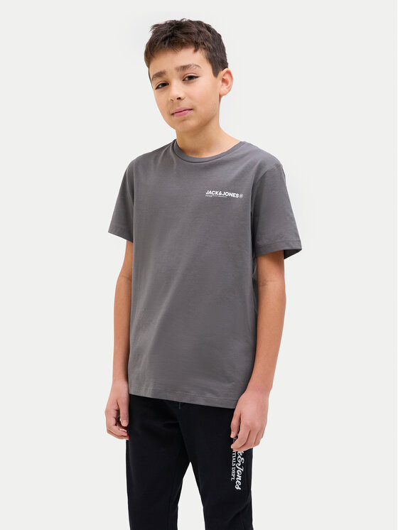Jack & Jones Junior T-Shirt Hawaii 12269831 Szary Regular Fit