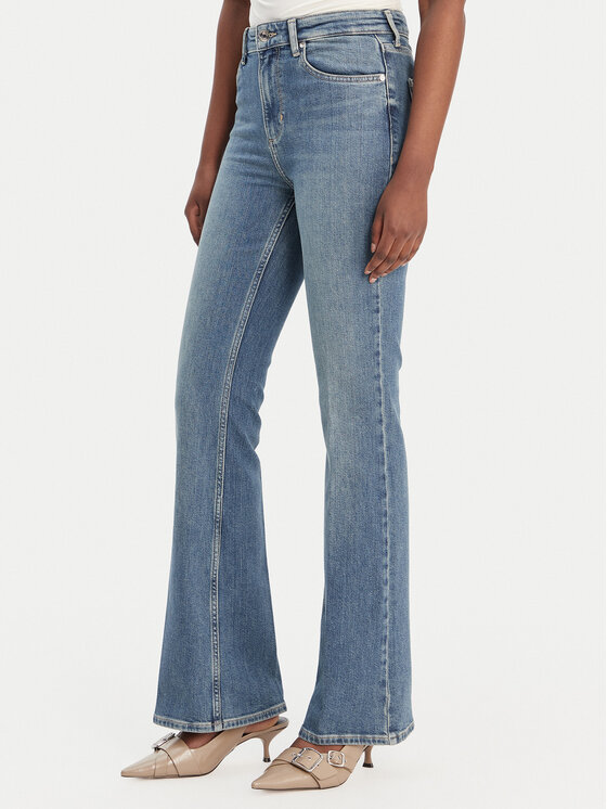 Liu Jo Jeansy UA6219 D0321 Niebieski Bootcut Fit