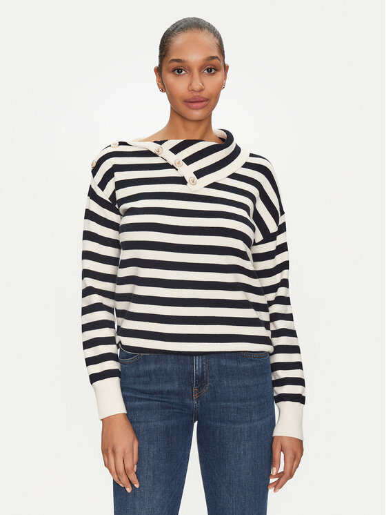 Morgan Sweter 251-MOUETTE Czarny Regular Fit