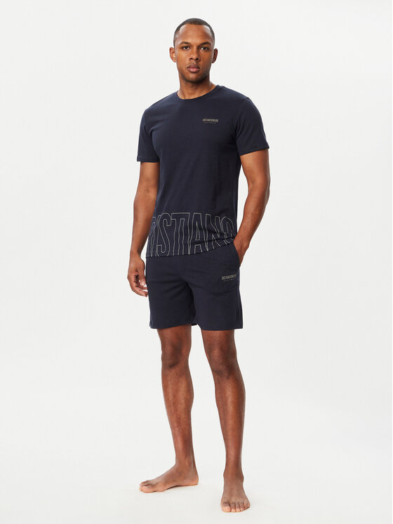 Cristiano Ronaldo CR7 Piżama 8730-41 Kolorowy Regular Fit