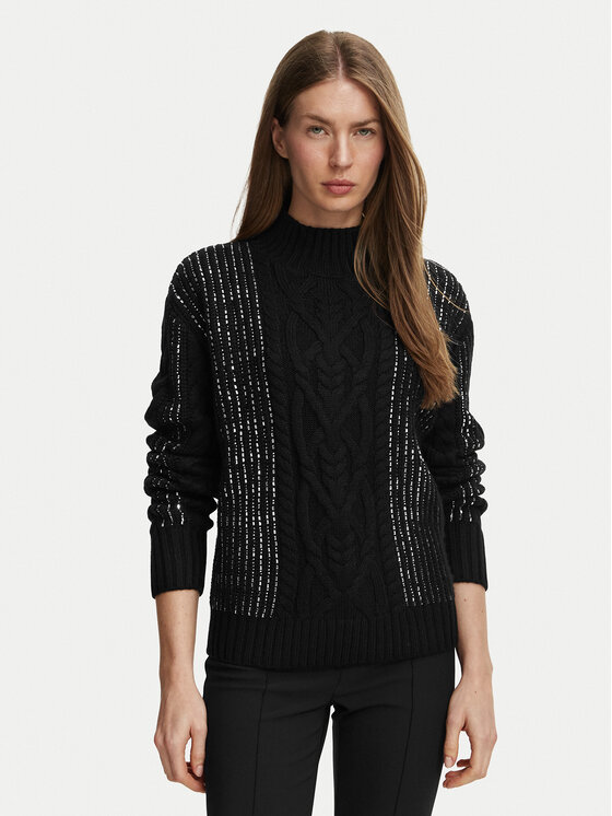 Marciano Guess Sweter G6BR19 Z1607 Czarny Regular Fit