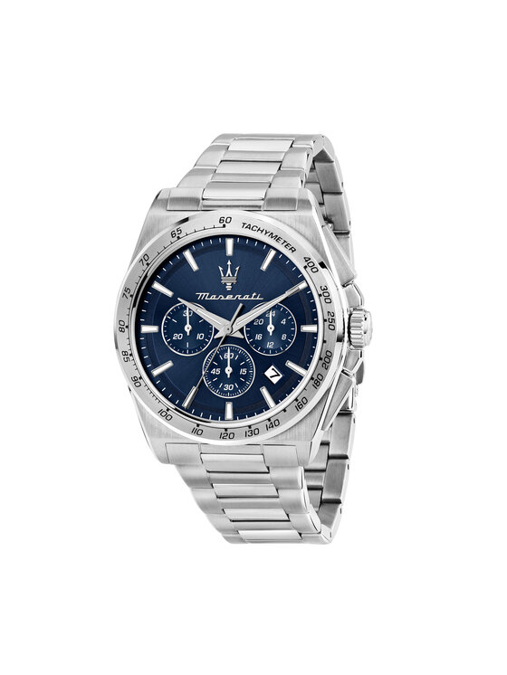 Maserati Zegarek Velocita Chronograph R8873652014 Srebrny