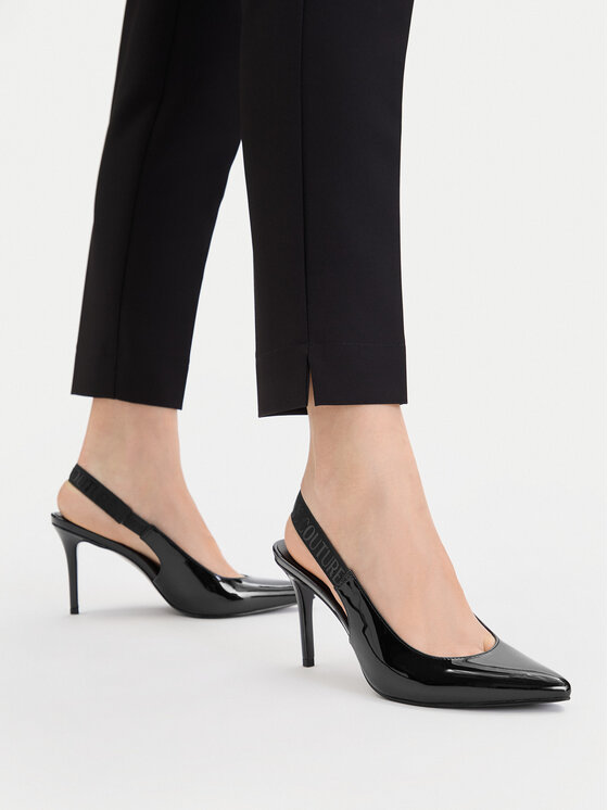 Versace Jeans Couture Szpilki 80VA3S52 ZS859 899 Czarny