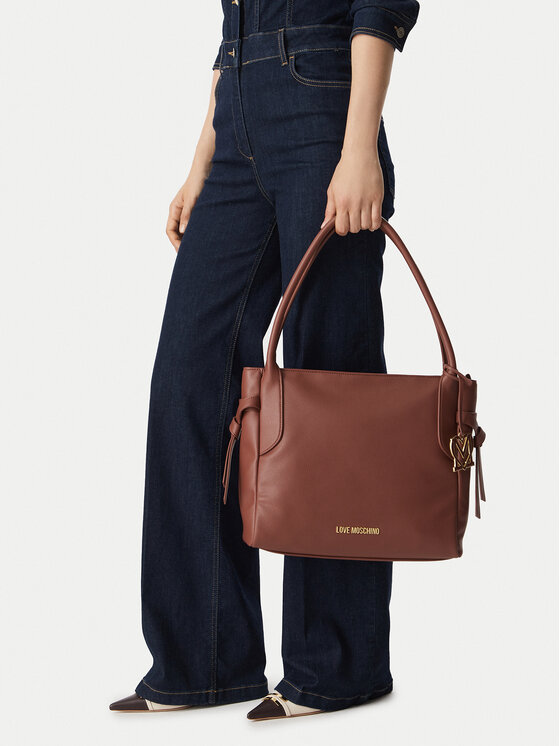 LOVE MOSCHINO Torebka JC4056PP1PLL0200 Brązowy