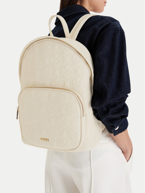 MEXX Plecak EO-MEXX-L-017-09 Kremowy