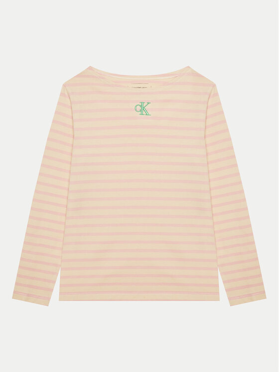 Calvin Klein Jeans Bluzka IG0IG02798 Różowy Regular Fit